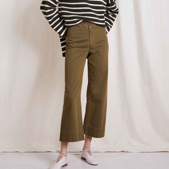 Apiece Apart Pants - Apiece Apart Merida Wide Leg Crop, size 6